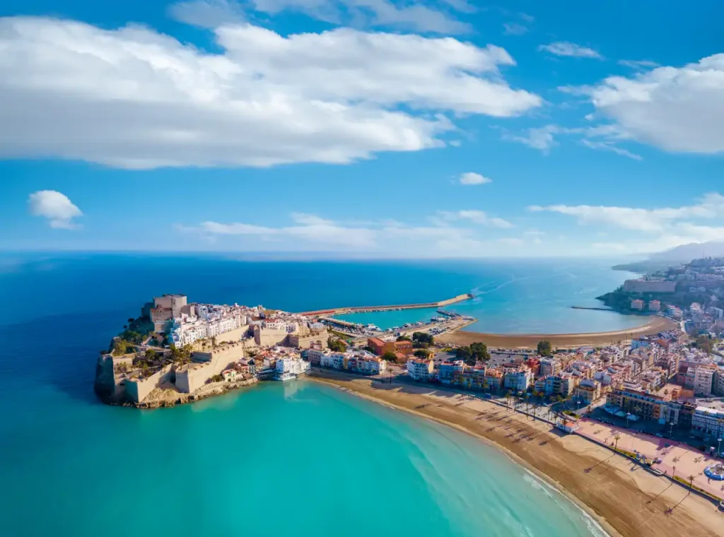 adembenemend uitzicht op het kasteel Papa Luna van Peniscola